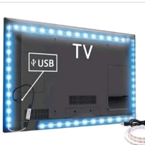 ریسهTV-ریسه نور دهی پشت تلویزیون.ریسه نورپردازی پشت تلویزیون چسب دار