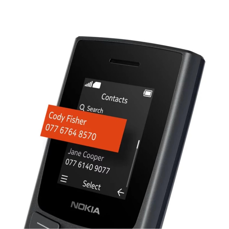 نوکیا 2023 106( گارانتی24 ماهه) (پس کرایه)