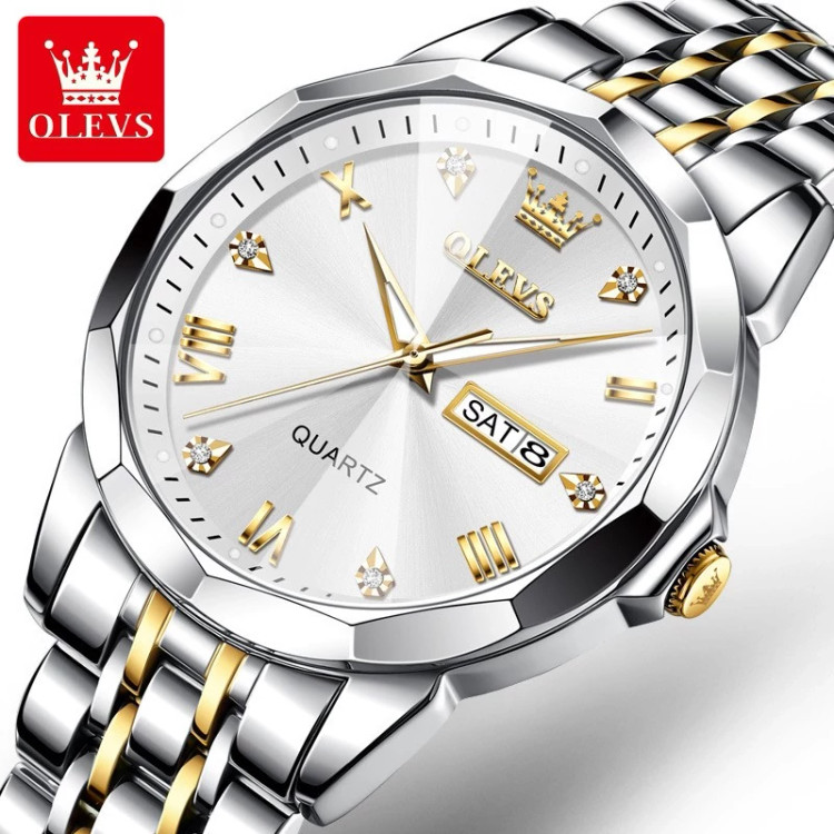ساعت مچی مردانه اورجینال olevs 9931