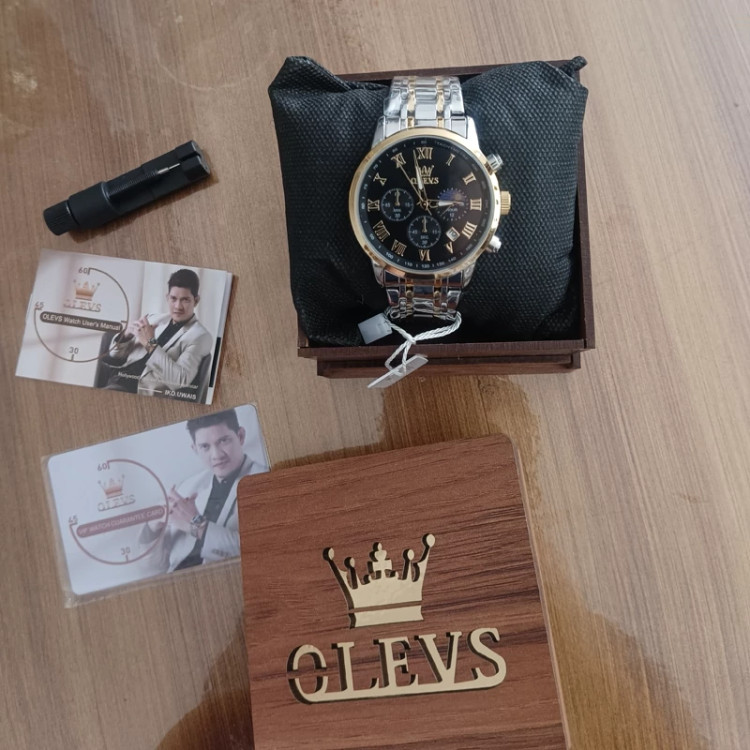ساعت مچی مردانه اورجینال برند Olevs