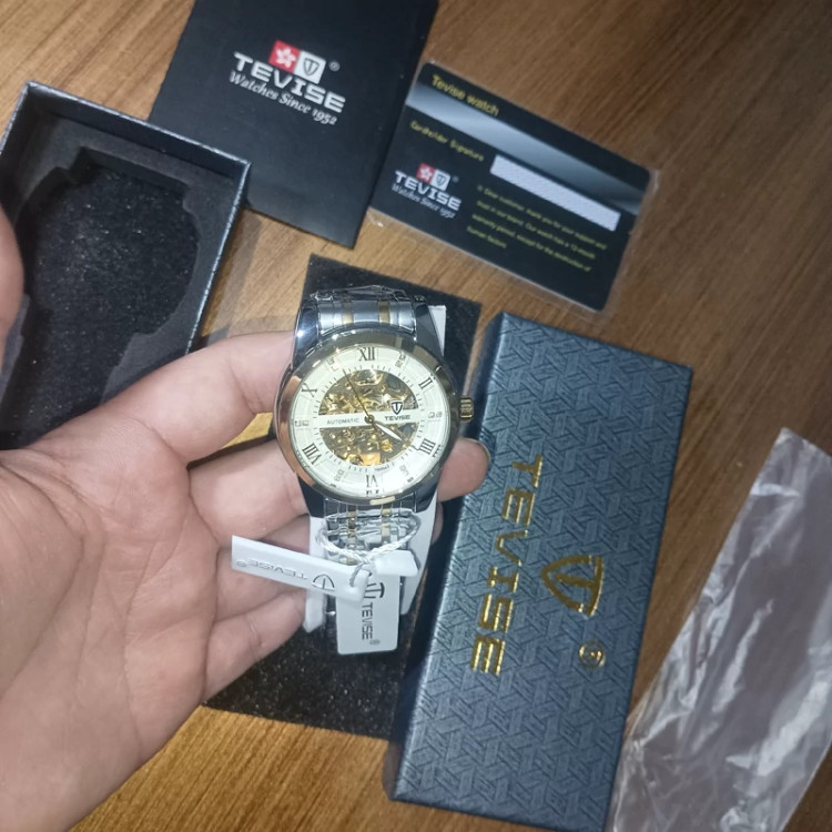 ساعت مچی اتومات برند TEVISE