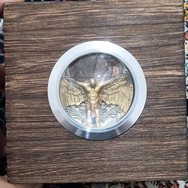 فندک زیپو کاستوم،طرح فرشته محافظ zippo