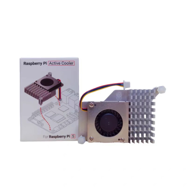 فن اورجینال رزبری پای 5 Active cooler