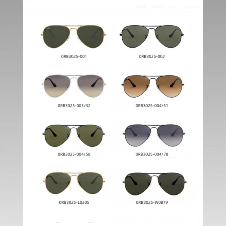 عینک اصل ایتالیایی مردانه 62mm Ray Banریبون مدل RB 3025 001