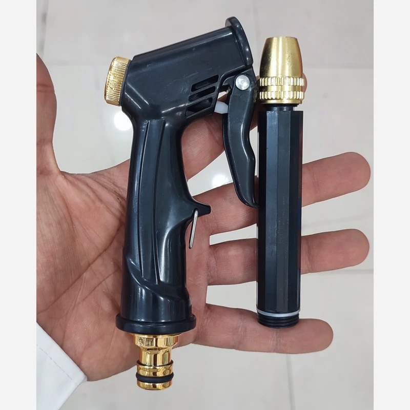 کارواش سرشلنگی تفنگی خانگی کارواش دستی آبپاش دستی کارواش تفنگی ( خرید عمده و تکی گناوه مارکت )