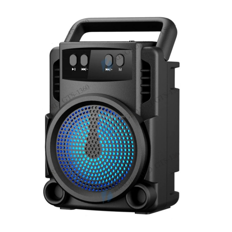 اسپیکر بلوتوثی gts-1360 ( خرید عمده و تک اسپیکر گناوه مارکت )