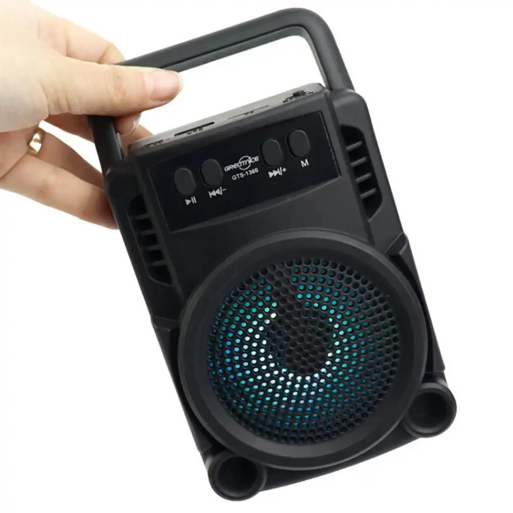 اسپیکر بلوتوثی gts-1360 ( خرید عمده و تک اسپیکر گناوه مارکت )