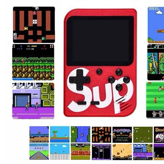 کنسول بازی ساپ گیم با 400 بازی نوستالژی گیم استیک sap game box