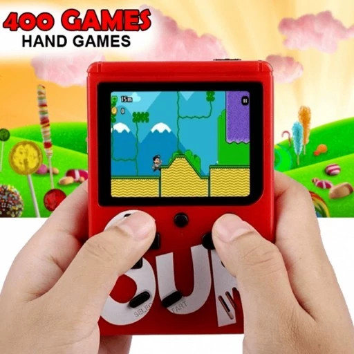 کنسول بازی ساپ گیم با 400 بازی نوستالژی گیم استیک sap game box