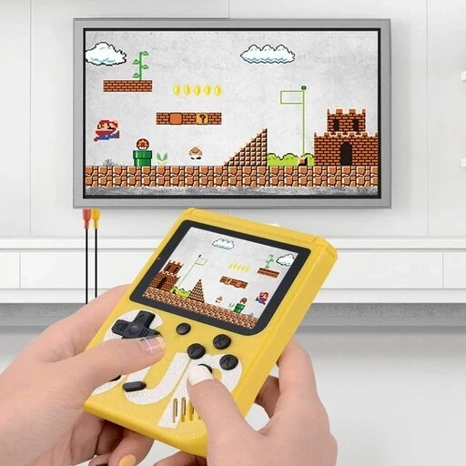 کنسول بازی ساپ گیم با 400 بازی نوستالژی گیم استیک sap game box