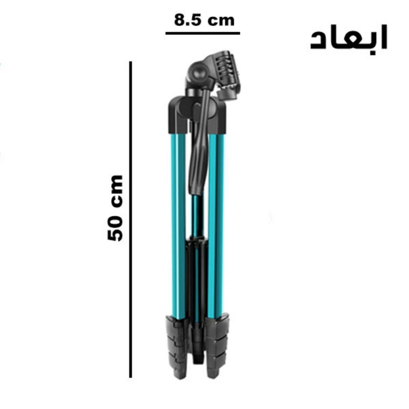 سه پایه گوشی 3366 تریپاد tripod(پایه نگهدارنده گوشی موبایل فیلم برداری عکاسی دوربین همسفر منوپاد مونوپاد طرح و مدل)