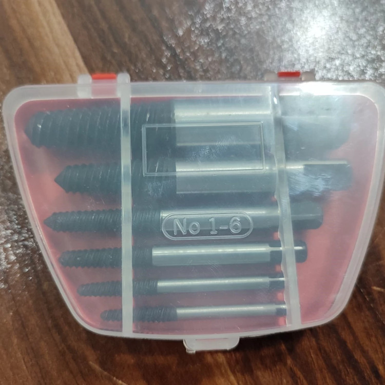 قلاویز چپ گرد 6 عددی شرکت srunv ( خرید عمده و تک ابزار برقی و ابزار دستی گناوه مارکت )