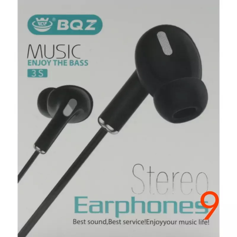 هندزفری سیمی بی کیو زد bqz ، بلو blue ، کا ال kL ( خرید و قیمت و مدل و هدست و هدفون و ایرپاد هندزفری kL ، blue ، bqz
