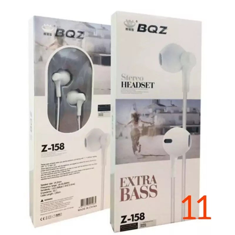 هندزفری سیمی بی کیو زد bqz ، بلو blue ، کا ال kL ( خرید و قیمت و مدل و هدست و هدفون و ایرپاد هندزفری kL ، blue ، bqz