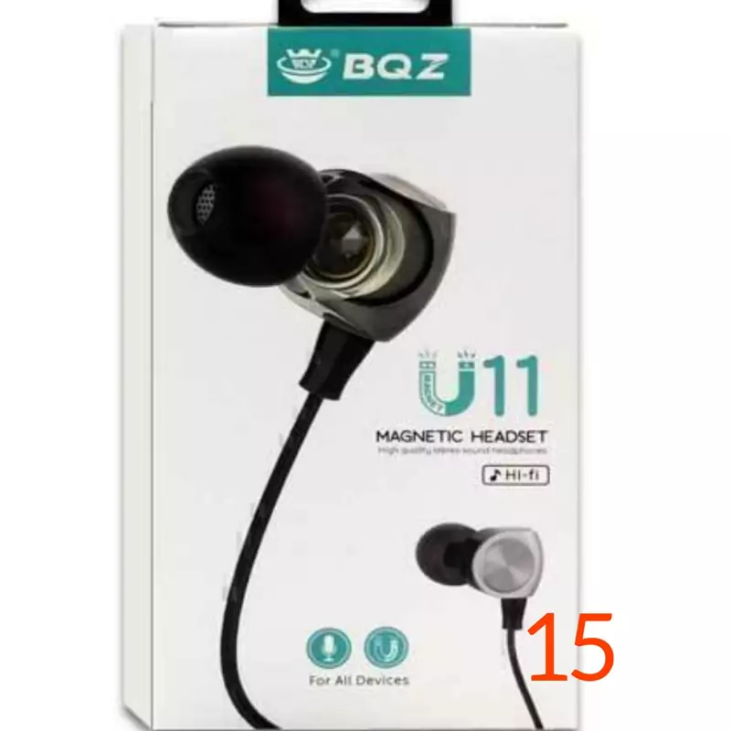 هندزفری سیمی بی کیو زد bqz ، بلو blue ، کا ال kL ( خرید و قیمت و مدل و هدست و هدفون و ایرپاد هندزفری kL ، blue ، bqz