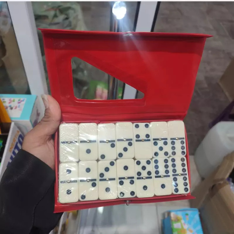 دومینو سنگی کیف دار (خرید عمده و تکی اسباب بازی گناوه مارکت )