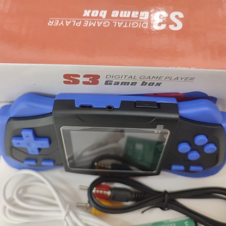 کنسول بازی S3 گیم باکس با 520 بازی و ساپ گیم با 400 بازی نوستالژی گیم استیک sap game box