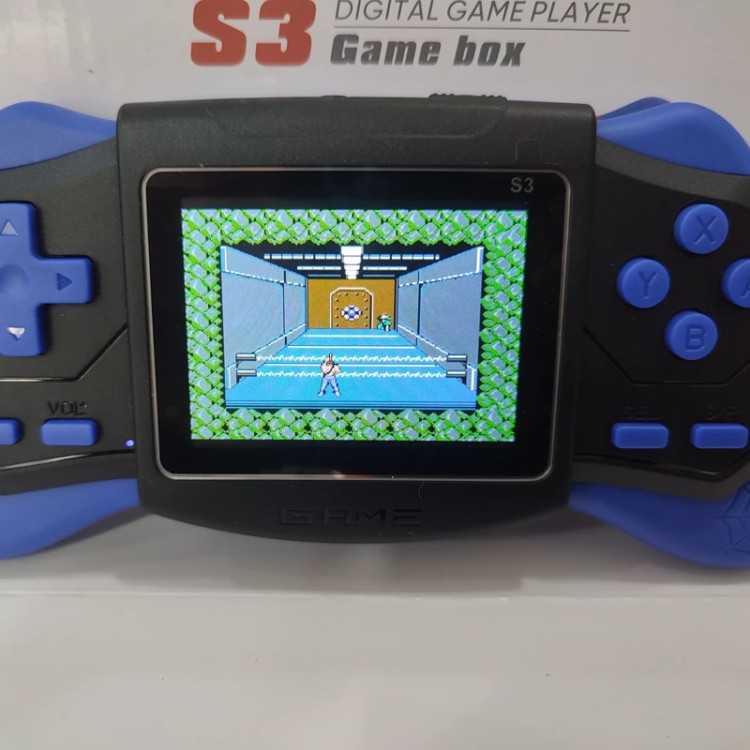 کنسول بازی S3 گیم باکس با 520 بازی و ساپ گیم با 400 بازی نوستالژی گیم استیک sap game box