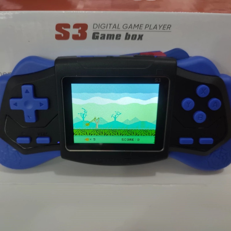 کنسول بازی S3 گیم باکس با 520 بازی و ساپ گیم با 400 بازی نوستالژی گیم استیک sap game box