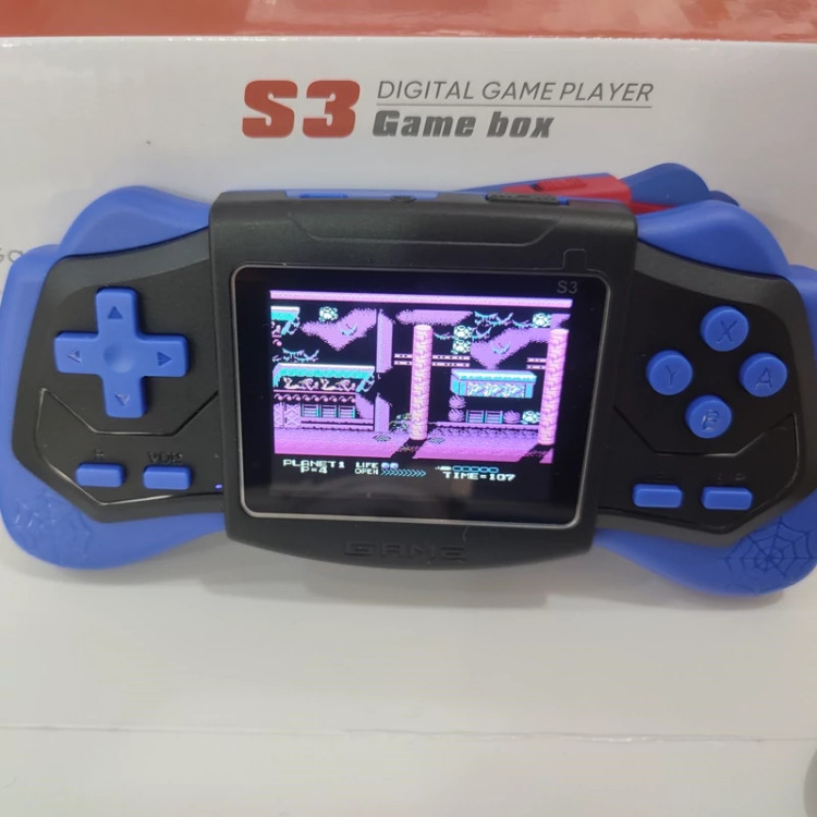 کنسول بازی S3 گیم باکس با 520 بازی و ساپ گیم با 400 بازی نوستالژی گیم استیک sap game box