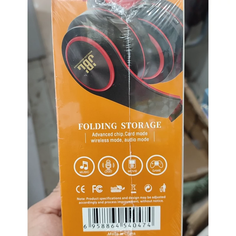 هدفون شارژی جی بی ال jbl ( هدفون هندزفری هدست ایرپاد بلوتوثی بی سیم سیمی شارژی مخصوص بازی گیمینگ طرح مدل جی بی ال
