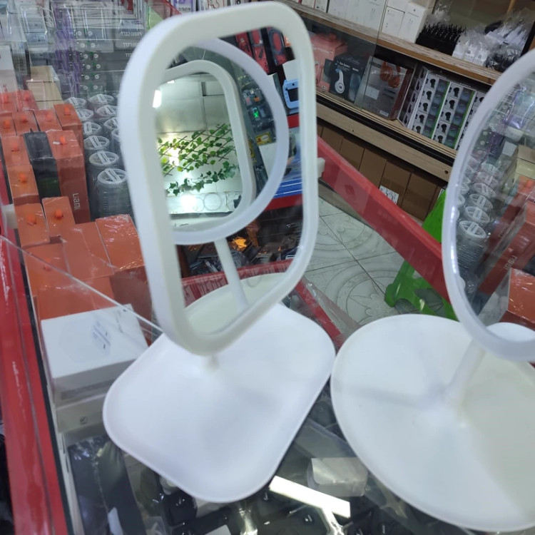 آینه آرایشی ال ای دی رومیزی ( خرید عمده آینه آرایشی ثابت گناوه مارکت )
