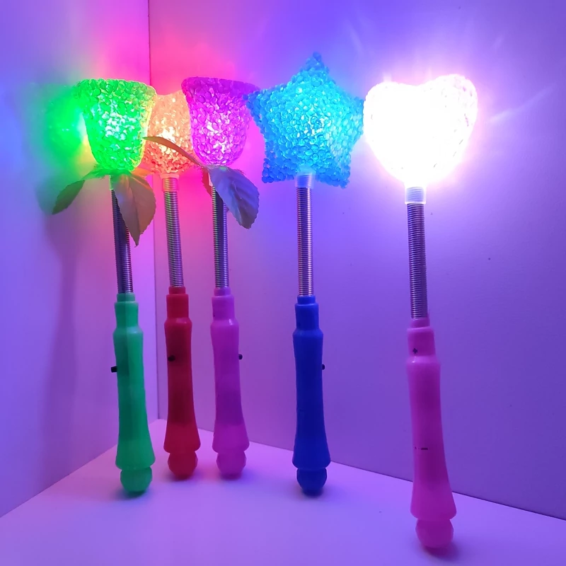 دسته گل چراغدار ( چکش ژله ای )(اسباب بازی )