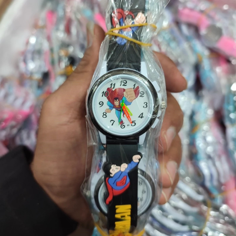 ساعت مچی دخترانه پسرانه باربی ( خرید عمده و تکی ساعت مچی بندر گناوه )