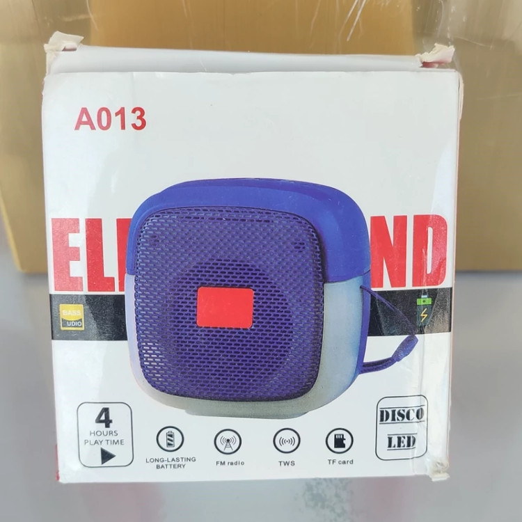 اسپیکر بلوتوثی شارژی قابل حمل A013 (قیمت اسپیکر خرید اسپیکر کوچک اسپیکر kts اسپیکر شارژی اسپیکر خانگی کوچک A013