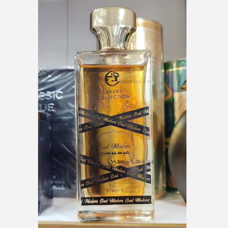 ادکلن مودرن 100 میل ( عود مودرن شرکت آر تی ) ( خرید عمده و تکی ادکلن و عطر گناوه مارکت )