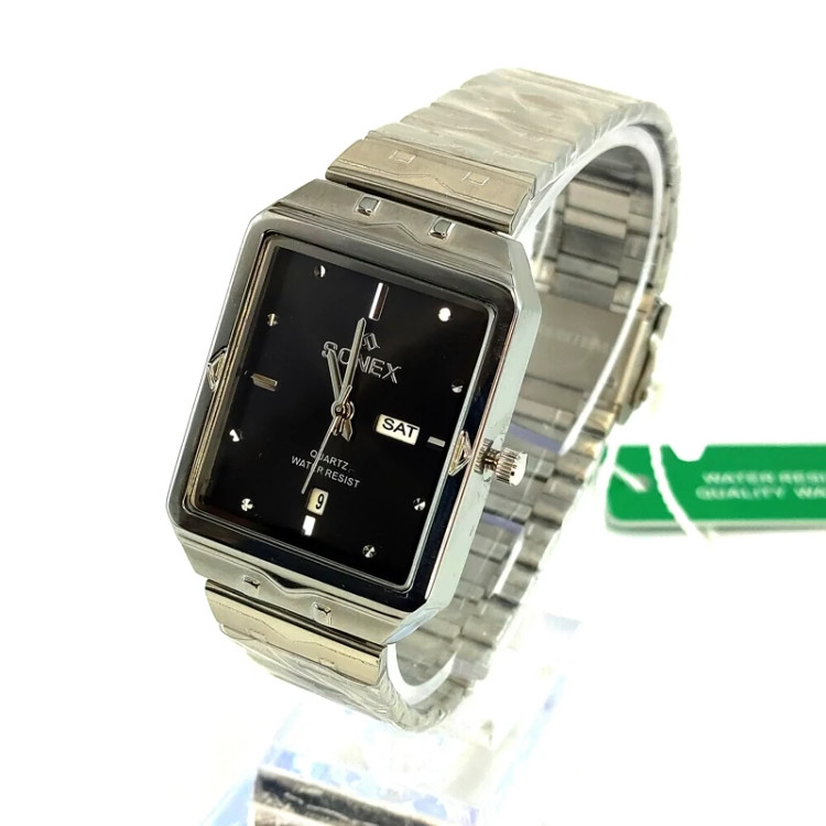 ساعت مچی مردانه عقربه ای فلزی بدنه فلزی چرمی مردونه کامپیوتری دو زمانه در طرح و رنگ مختلف(تعداد موجود)1