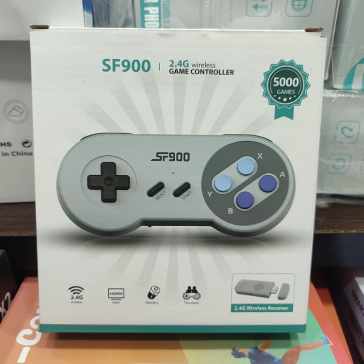 کنسول بازی sf900 گیم باکس SF900 با 5000 بازی و S3 با 520 بازی و ساپ گیم با 400 بازی نوستالژی گیم استیک sap game box