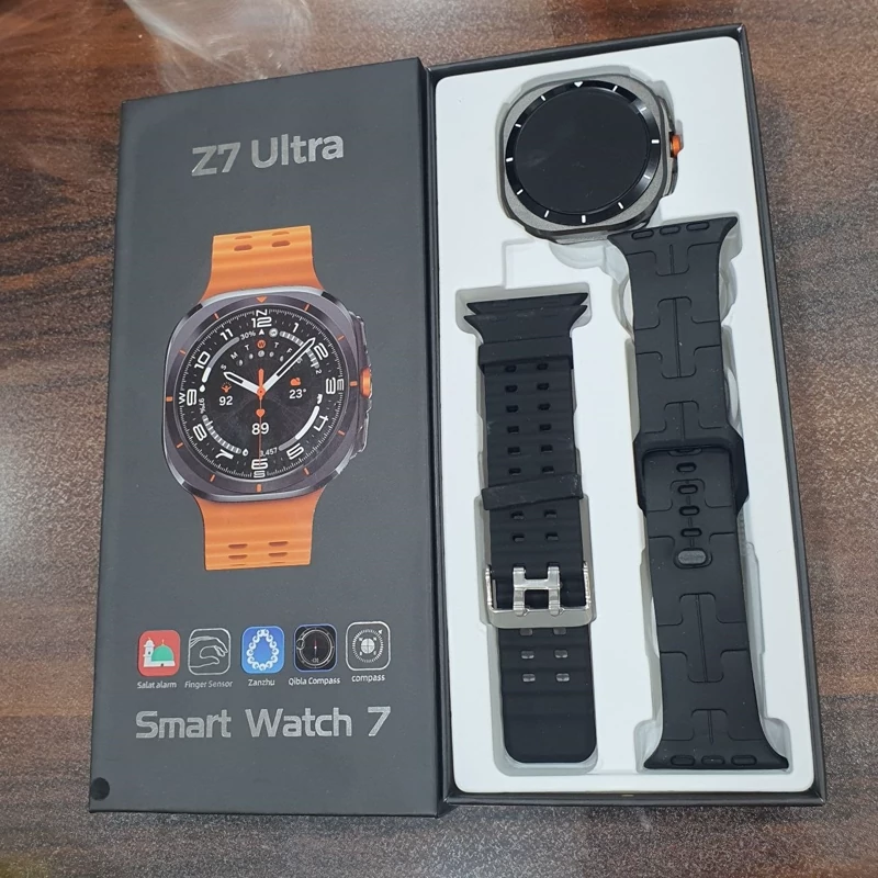 ساعت هوشمند Z7 ultra طرح گلکسی واچ الترا ( خرید عمده و تکی ساعت هوشمند گناوه مارکت )