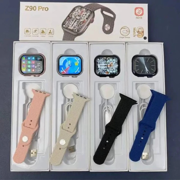 ساعت هوشمند Z90 pro مردانه و زنانه ( خرید عمده ساعت مچی و هوشمند در گناوه مارکت از بندر گناوه )