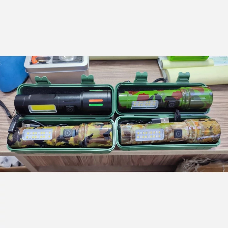 چراغ قوه شارژی پلیسی دستی ال ای دی ( خرید عمده و تکی چراغ قوه شارژی گناوه مارکت )