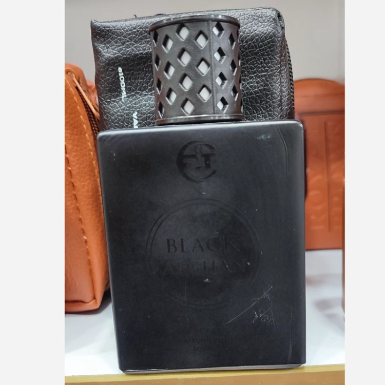 ادکلن بلک افغان 100 میل مدل کیفی ( شرکت آر تی ) ( خرید عمده و تکی ادکلن و عطر گناوه مارکت )3
