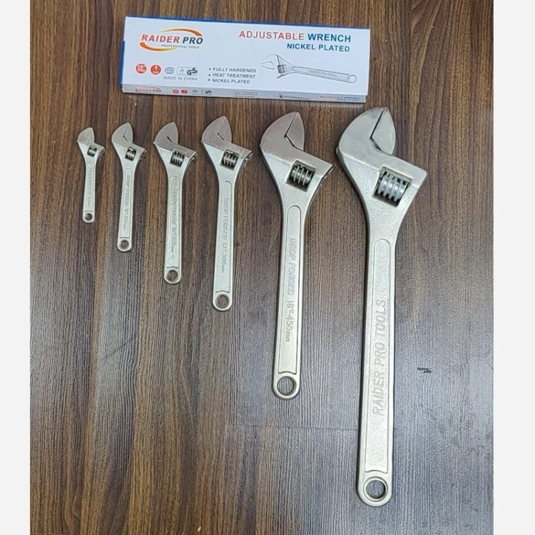 آچار فرانسه سایز 10 و 12 ریدر ( خرید عمده و تکی ابزار گناوه مارکت )