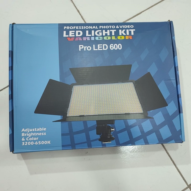 نور ثابت ال ای دی مدل pro 600 ( خرید عمده نول ثابت گناوه مارکت )