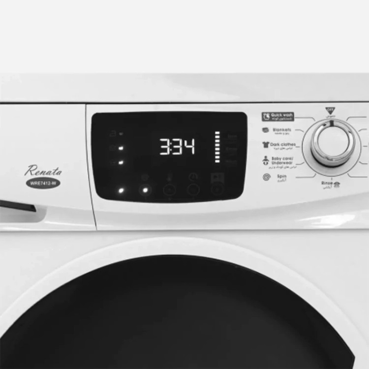 ماشین لباسشویی اتوماتیک آبسال 7 کیلویی سفید مدلWRE7412w (استعلام قیمت بگیرین) (پس کرایه)