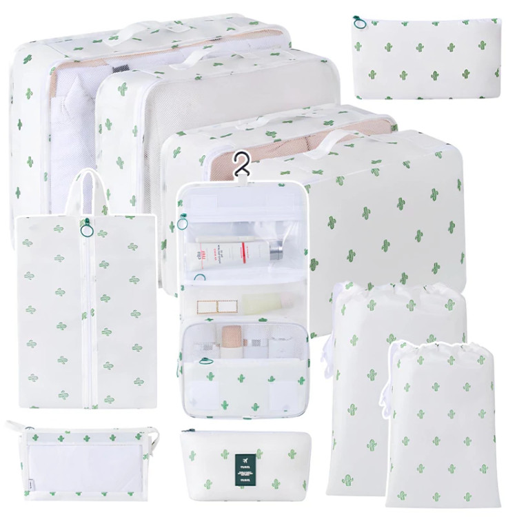 پک کیف نظم دهنده چمدان و ساک ضدآب مسافرتی (11 تکه) برلیانس large