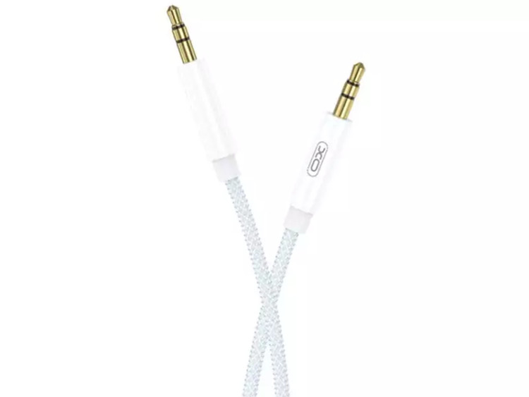 کابل انتقال صدا دو سر جک 3.5 میلی متری یک متری ایکس او XO NB-R211C Cable Adapter Aux Cable Jack
