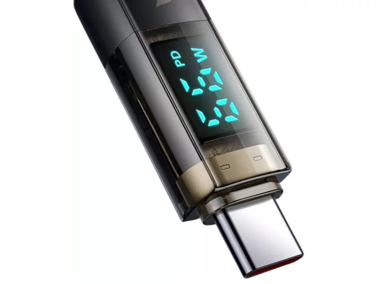 کابل سوپر فست شارژ هوشمند دو سر تایپسی 100 وات 1.2 متری مک دودو Mcdodo Digital Pro Auto Power Off Type-C to Type-C C...