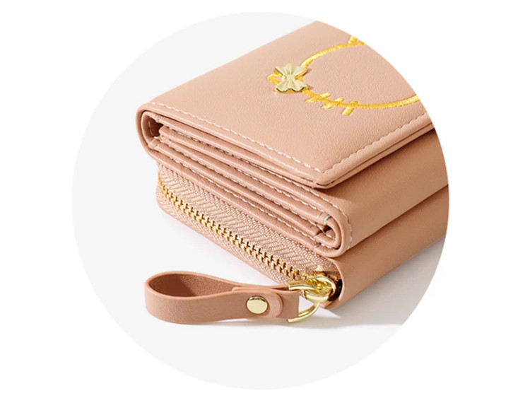 کیف پول زنانه تاشو کوچک تائومیک میک TAOMICMIC Y8956 cartoon multi-card wallet zipper folding zipper