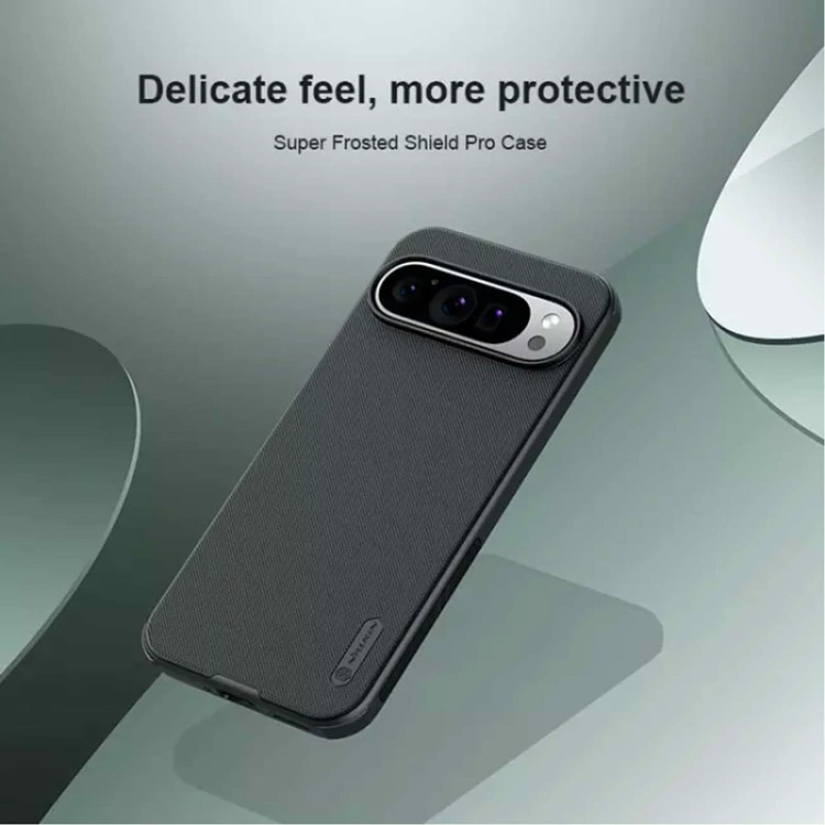 قاب گوشی گوگل پیکسل 9 و گوگل پیکسل 9 پرو نیلکین Super Frosted Shield Pro