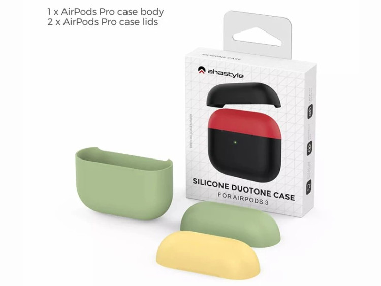 کاور سیلیکونی ایرپاد 3 آها استایل AhaStyle PT147 Apple AirPods 3 Silicon Case