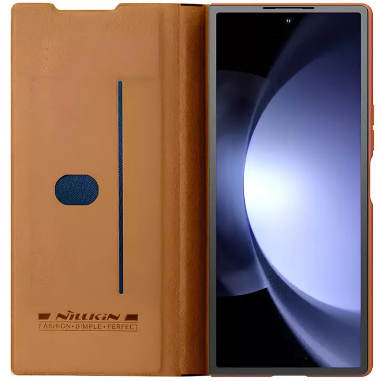 قاب محافظ گوشی سامسونگ گلکسی زد فولد 6 نیلکین Qin Pro Leather