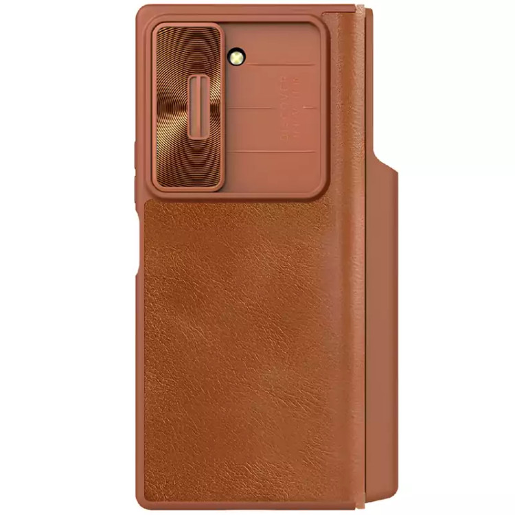 قاب محافظ گوشی سامسونگ گلکسی زد فولد 6 نیلکین Qin Pro Leather