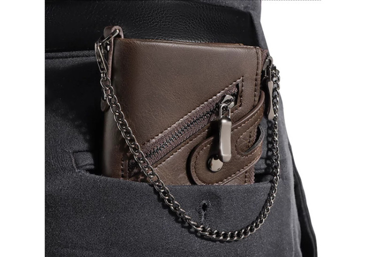 کیف پول مردانه سانی ستی SUNICETI RFID anti-theft men's leather wallet S3021