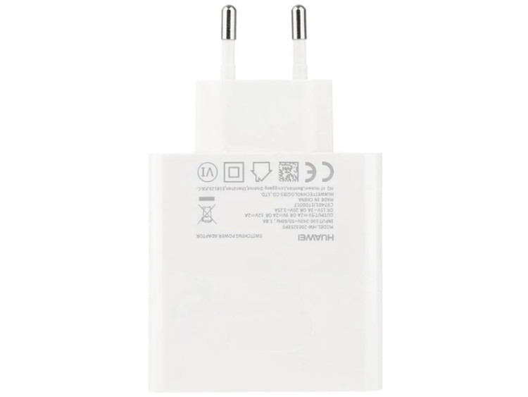 شارژر دیواری اصلی فست تایپ سی 65 وات هواوی Huawei Type C 65W fast wall charger HW-200325EP0