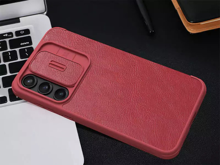 قاب کلاسوری گوشی سامسونگ گلکسی آ 55 نیلکین Qin Pro Series Leatherمدل 1